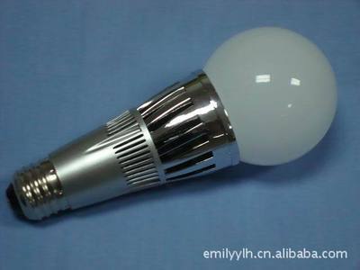 【【厂家批发】LED球泡灯 5w 220V E27 LED照明灯 LED灯具】价格,厂家,图片,LED球泡灯,深圳市品鑫光电应用产品部-